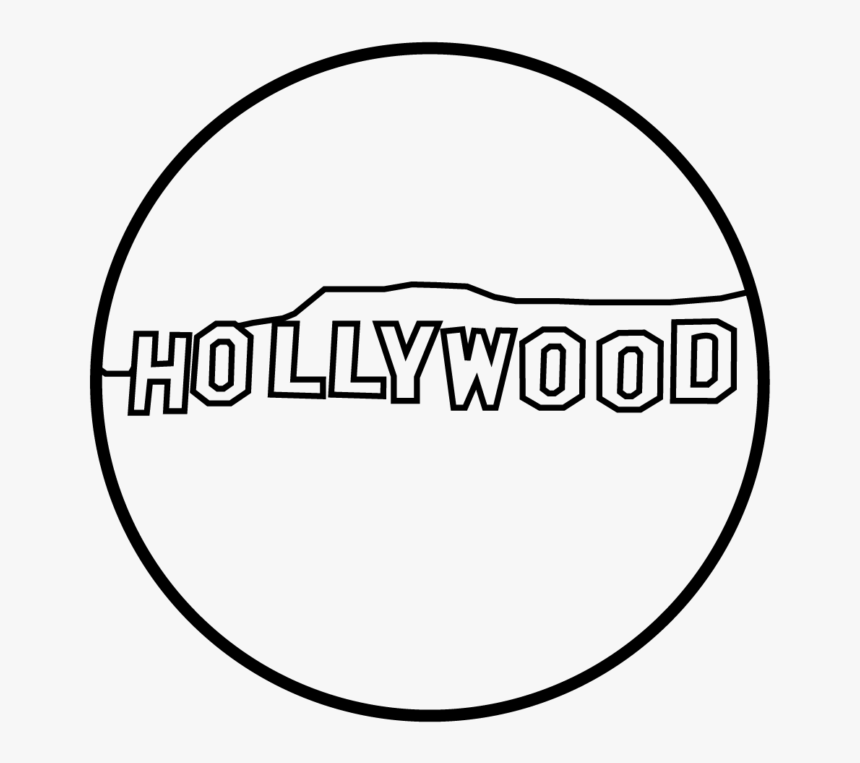 Los Angeles Hollywood Icon, HD Png Download