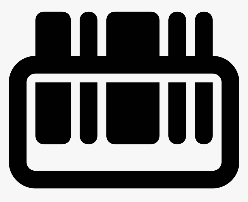 Barcode Scanner Icon - Barcode Printer Icon Black, HD Png Download