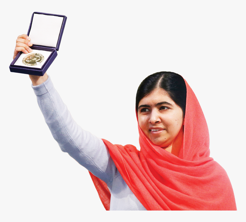 Malala Yousafzai Nobel Prize Winner, HD Png Download