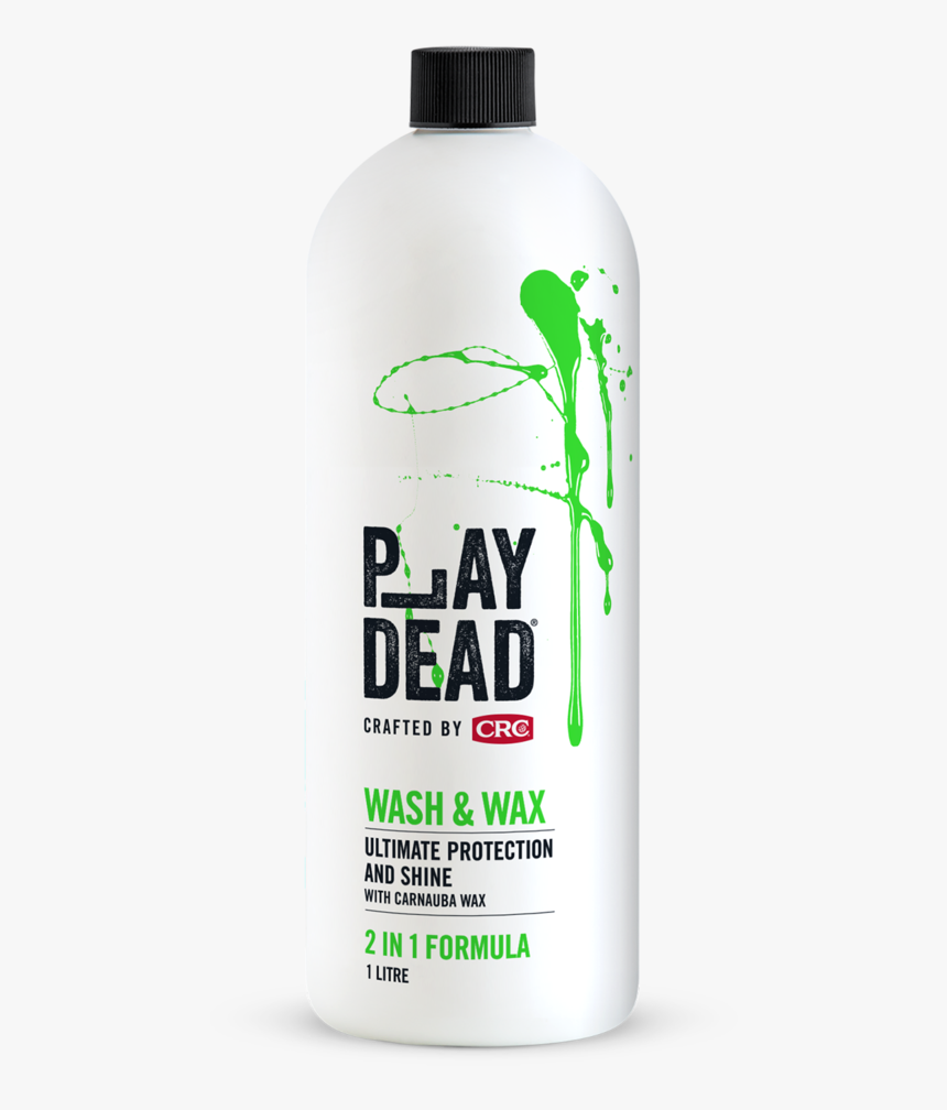 Play Dead Wash And Wax - Plastic Bottle, HD Png Download