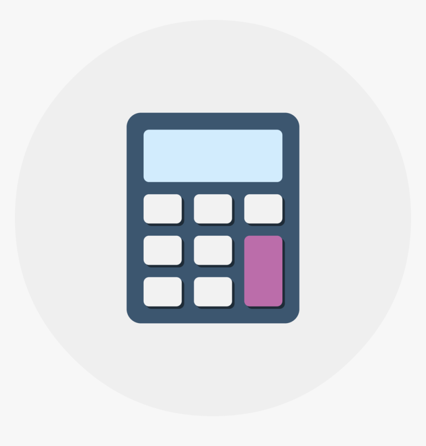 Bookkeeping Icon@4x - Calculadora Vetor, HD Png Download