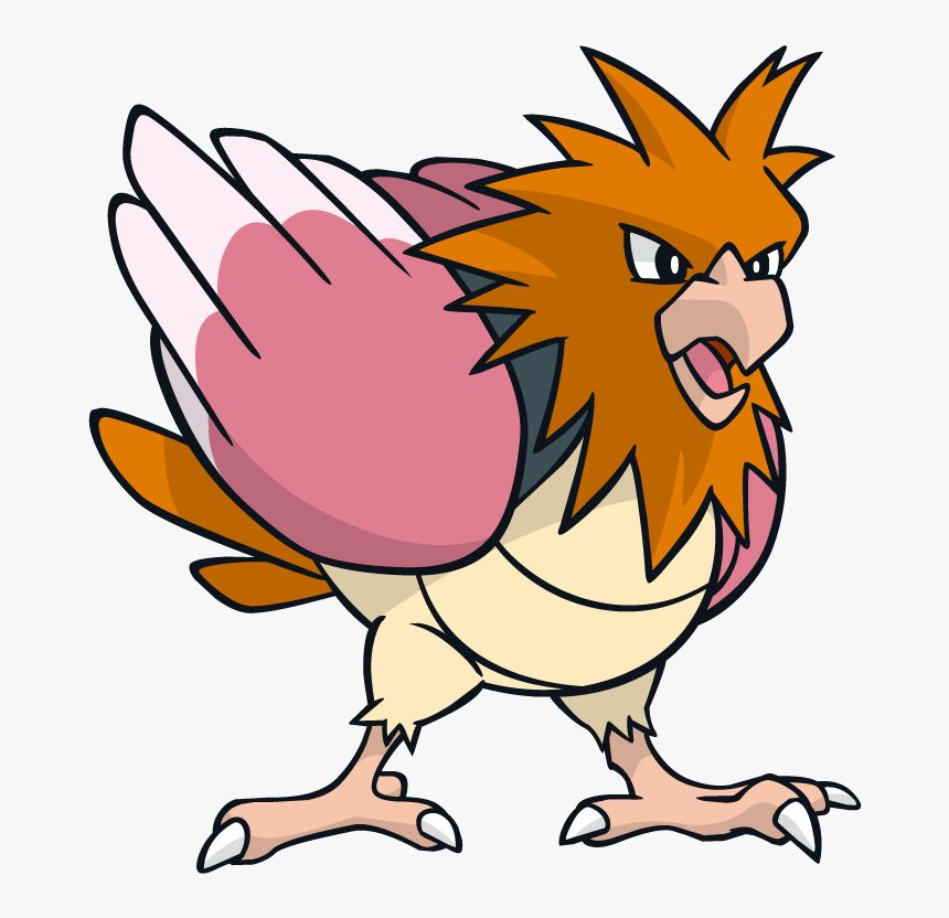 Spearow Pokemon Character Vector Art - Pokemon Spearow, HD Png Download