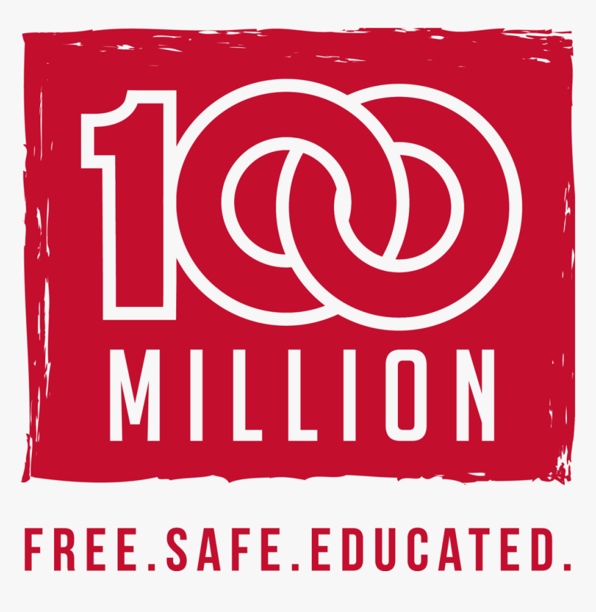 100 Million Logo Red - Vantrust Real Estate Logo, HD Png Download