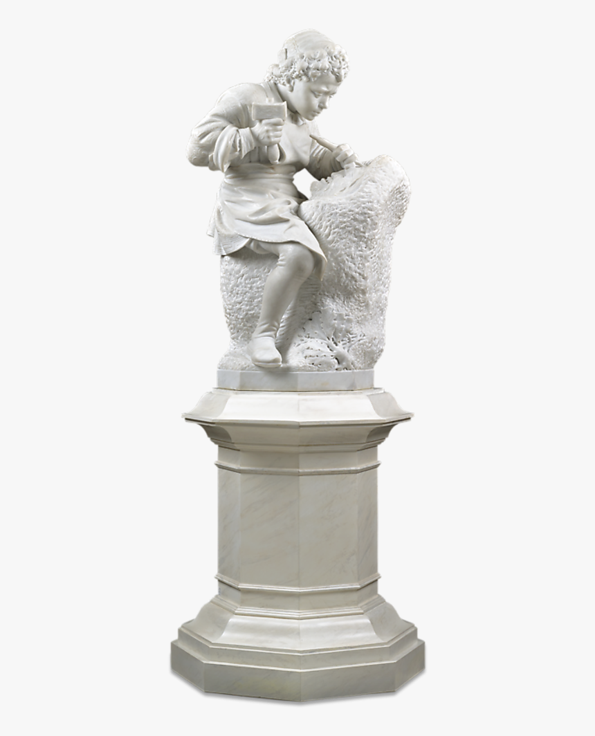 Young Michelangelo By Emilio Zocchi - Emilio Zocchi, HD Png Download