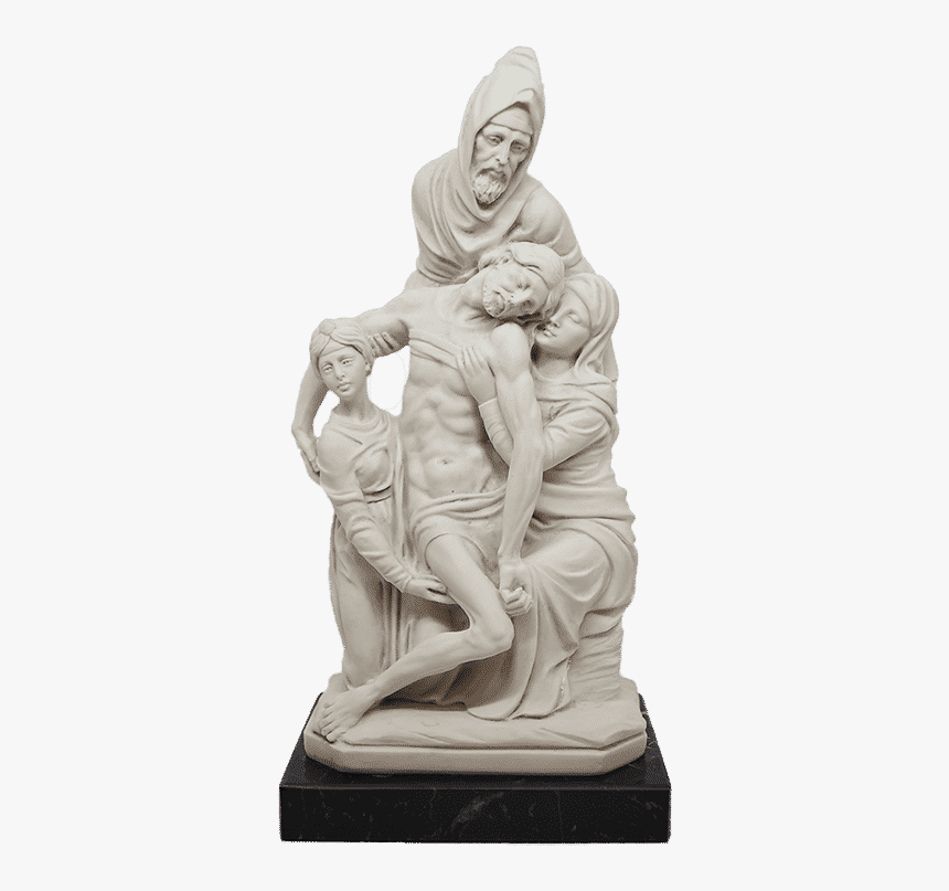 Pieta Bandini Di Michelangelo - Stone Carving, HD Png Download