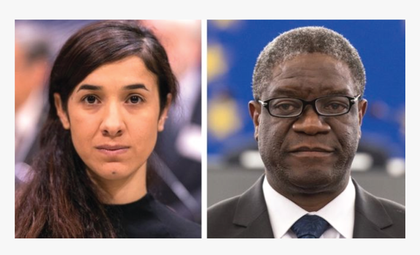 Denis Mukwege And Nadia Murad, HD Png Download