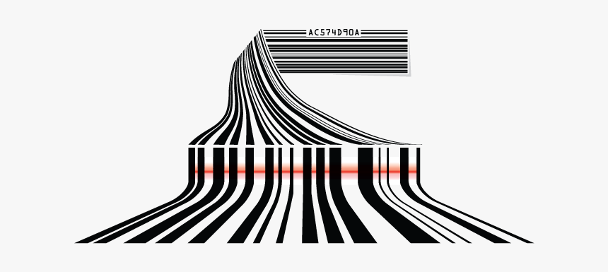 Barcode Illustration - Illustration, HD Png Download