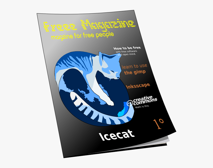 Magazine Without Shadow Or Barcode Svg Clip Arts - Magazine Clip Art, HD Png Download