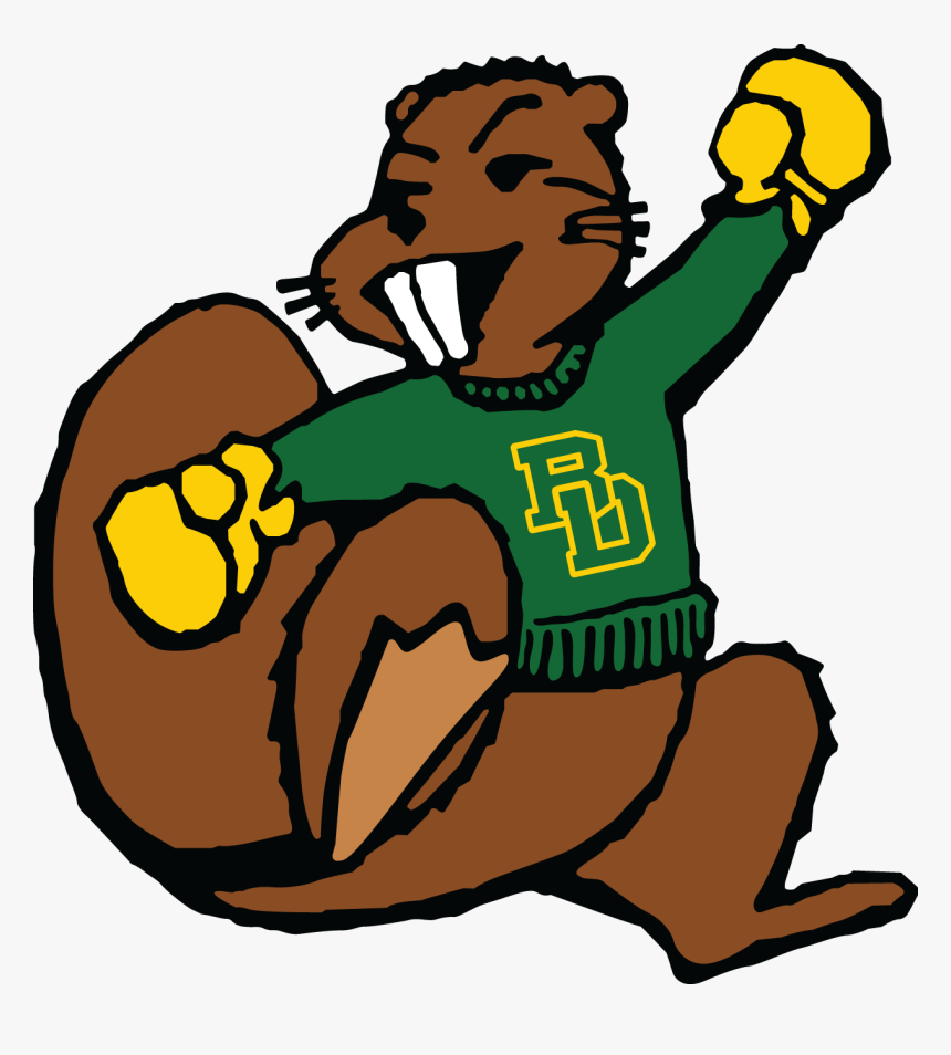 Beaver Mascot Beaver Dam High School Logo, HD Png Download