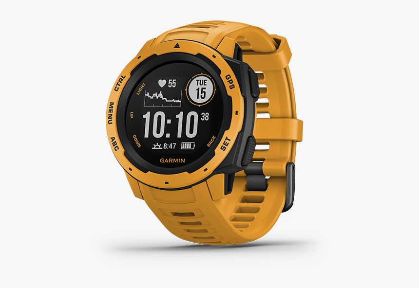 Garmin Instinct Sunburst, HD Png Download