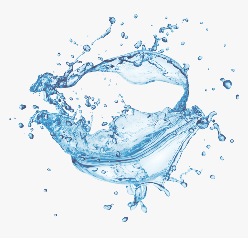 Fresh Water Splash Drop Stock Photography - Purito Deep Sea Pure Water Cream, HD Png Download