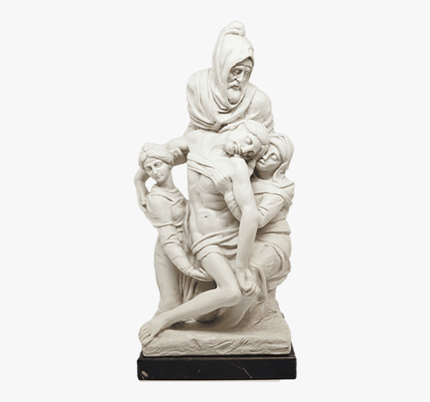 Pieta Bandini Di Michelangelo - Carving, HD Png Download