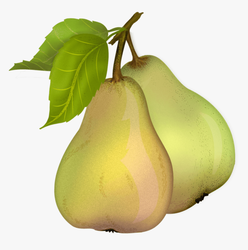 Pear Duo - Pears Clipart Png, Transparent Png