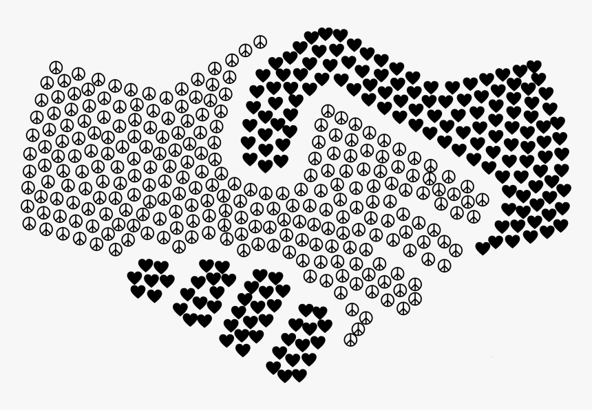 Peace And Love Handshake Clip Arts - 1854 Congressional Elections, HD Png Download