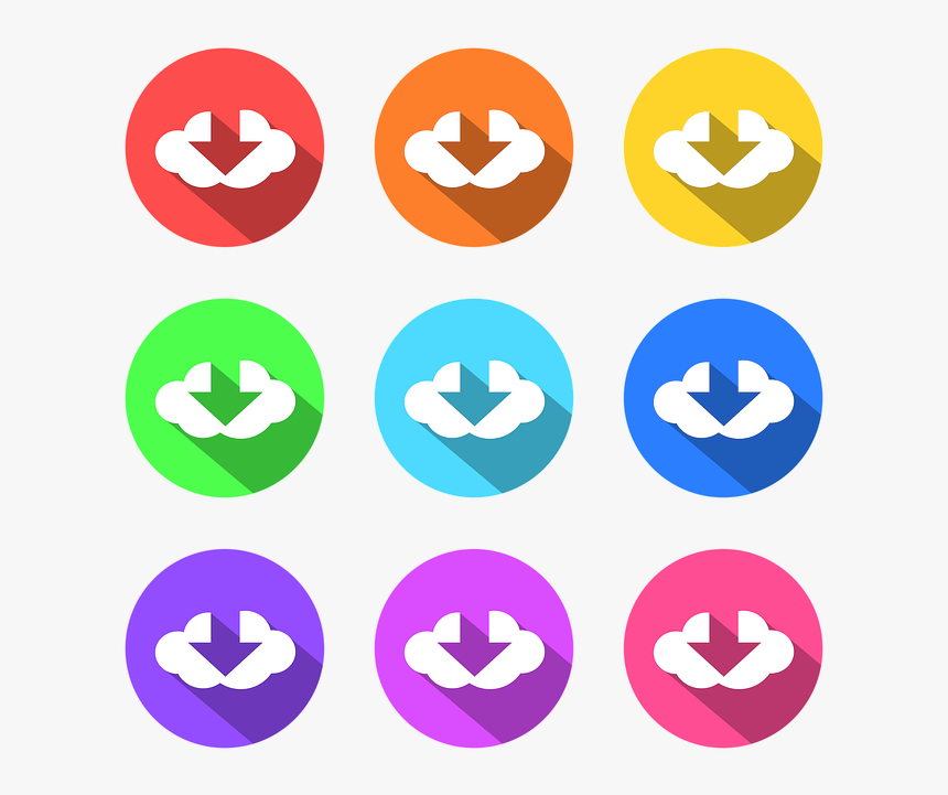 Download, Cloud Computing, Download Icon, Download - Descargar En La Nube, HD Png Download