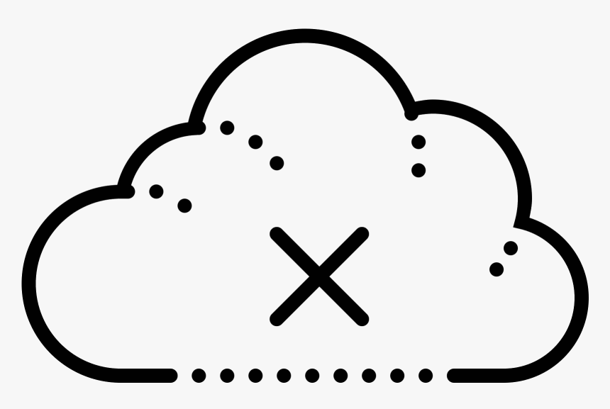 Cloud Cross Icon - Red Doodles Transparent, HD Png Download
