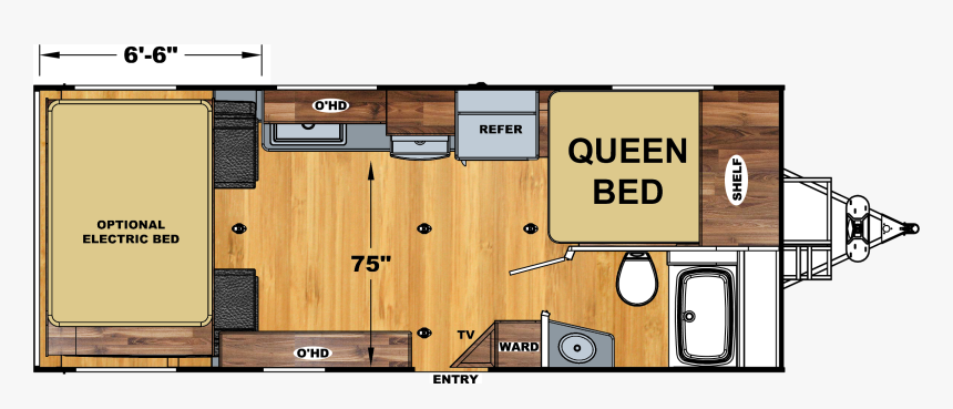 19fb-le - Floor Plan, HD Png Download