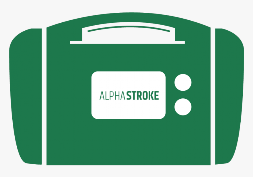 Icon Alphastroke Green Solid - Sign, HD Png Download