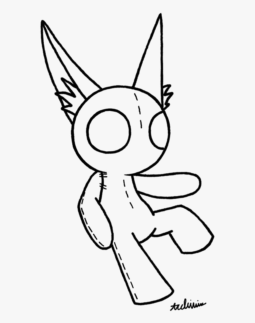 Free Forest Animal Lineart - Line Art, HD Png Download