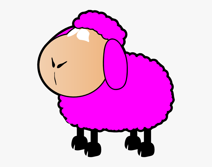 Transparent Mutton Clipart - Sheep Clip Art, HD Png Download