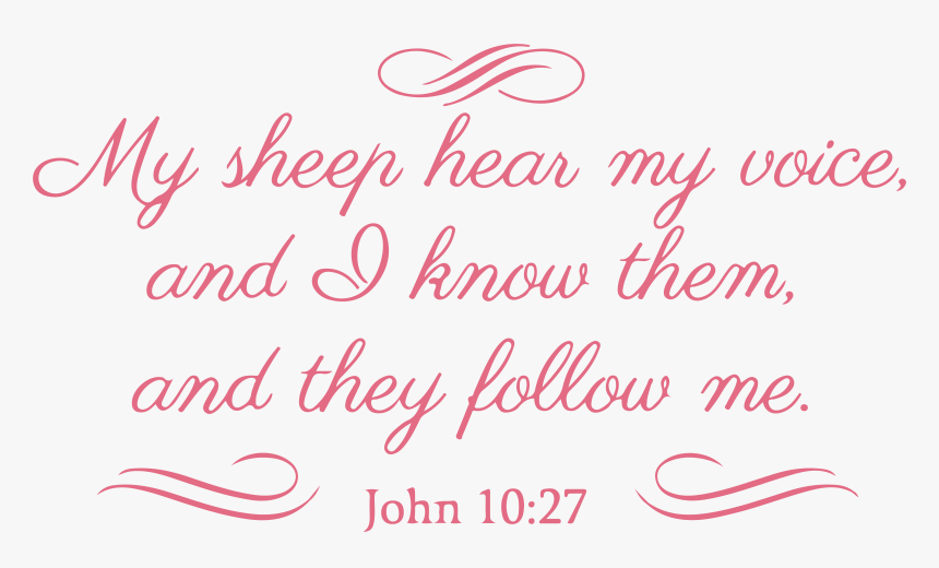 Transparent Pink Sheep Png - Calligraphy, Png Download