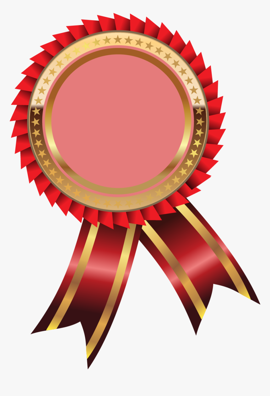 Graphic Library Gold Medal Ribbon Clipart - Medal Transparent Background, HD Png Download