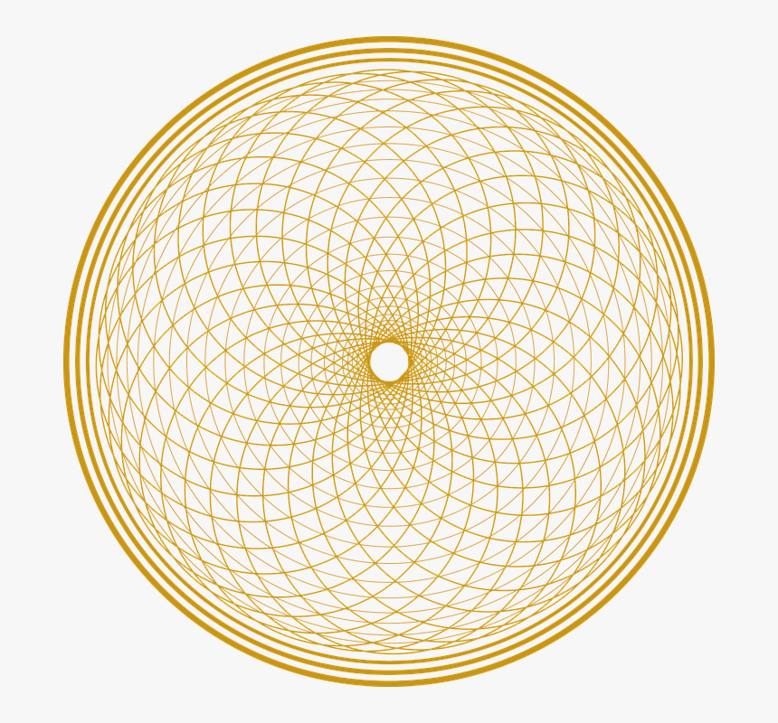 Kronenchakrablume, Flor De La Vida, Flor, Gráfico - Circle, HD Png Download