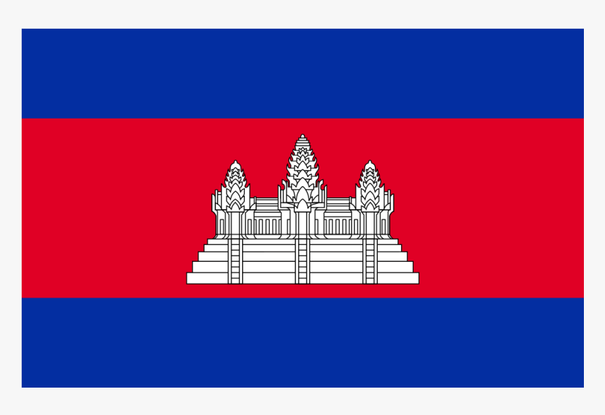 Kh Cambodia Flag Icon - Cambodia Flag, HD Png Download