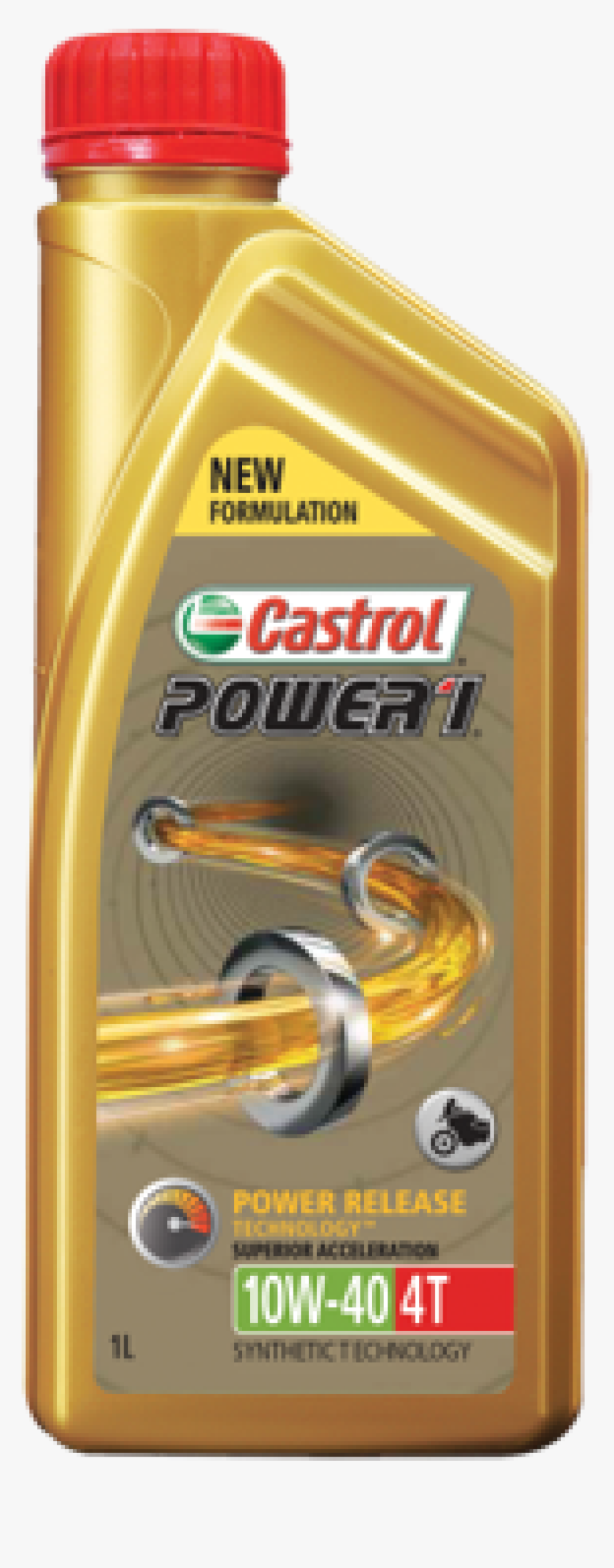 Castrol Power 1 10w40, HD Png Download