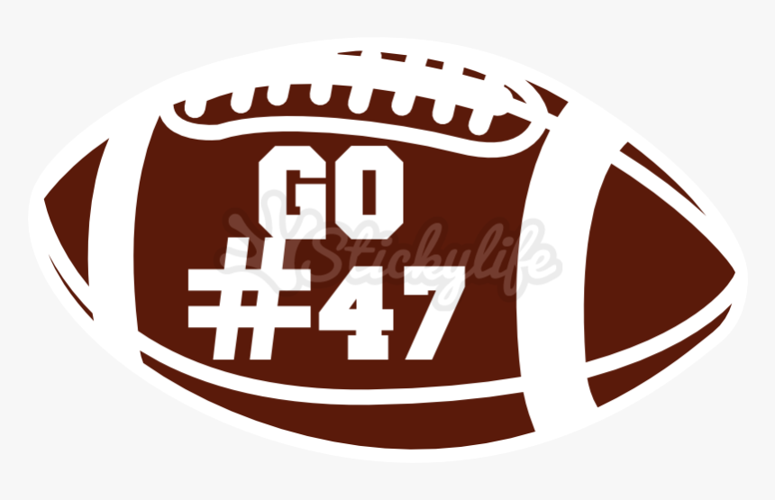 Powder Puff Football Clipart - Pink Powder Puff Football, HD Png Download