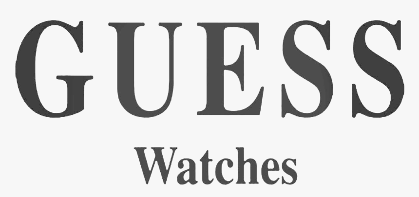 Guess Logo Png Transparent Background - Guess Watches, Png Download