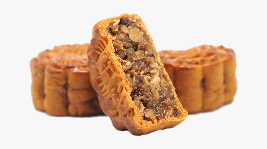 Raisin And Nut Filled Mooncakes - Snow Skin Mooncake, HD Png Download