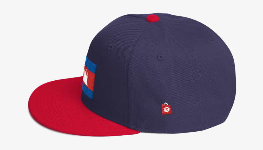 Cambodia Khmer Flag Snapback Hat Cap High Quality Durable - Baseball Cap, HD Png Download