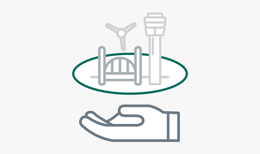 Infrastructure Fund Icon, HD Png Download