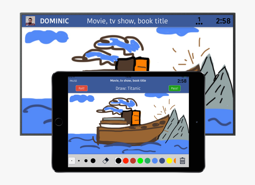 Drawing Guess Guessing Game, HD Png Download