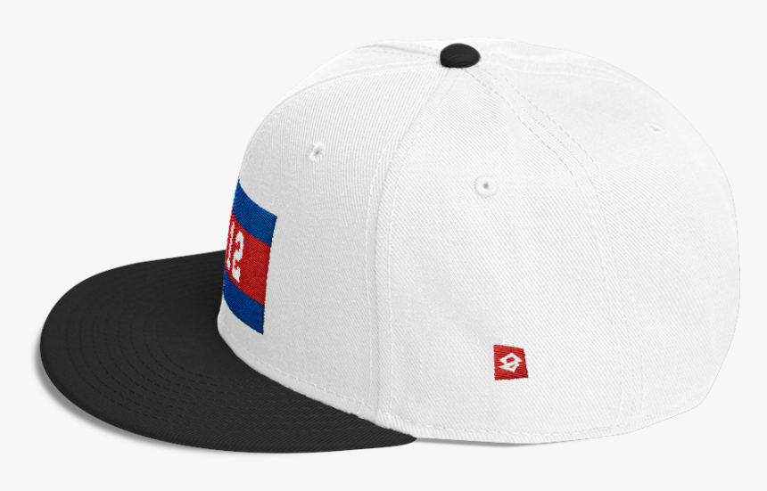 Wool Blend Snapback Khmer/cambodian Flag And 12 
 - Baseball Cap, HD Png Download
