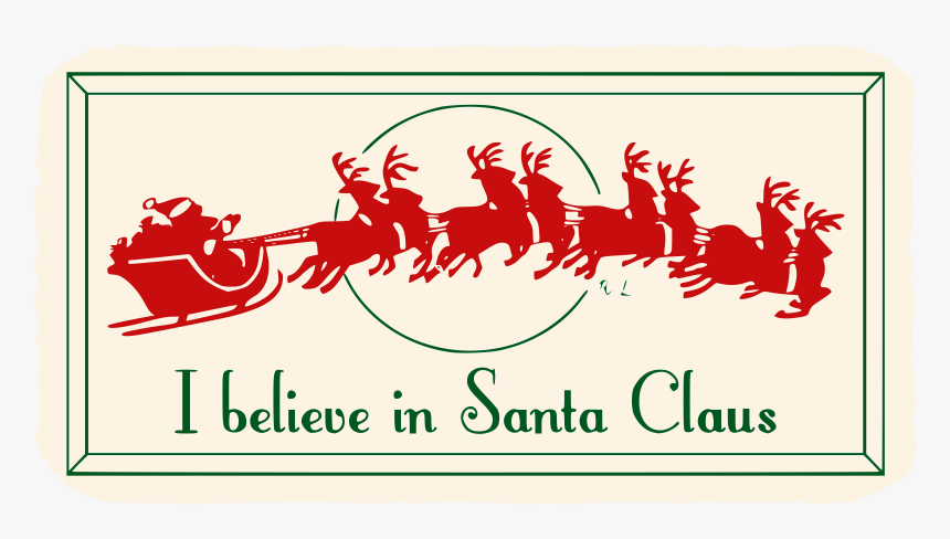 Believe With Santa Hat - Free Merry Christmas Svg Files, HD Png Download