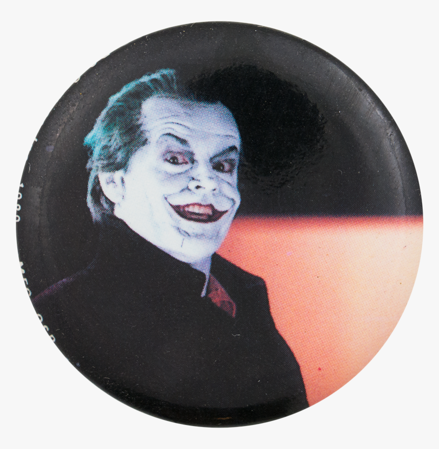 The Joker Jack Nicholson Entertainment Button Museum - Joker, HD Png Download