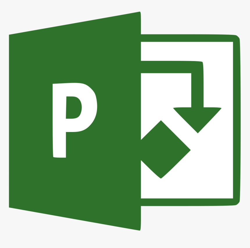 Ms Project 2016 Icon, HD Png Download