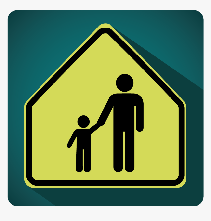 Safety Icon - Parent And Child, HD Png Download