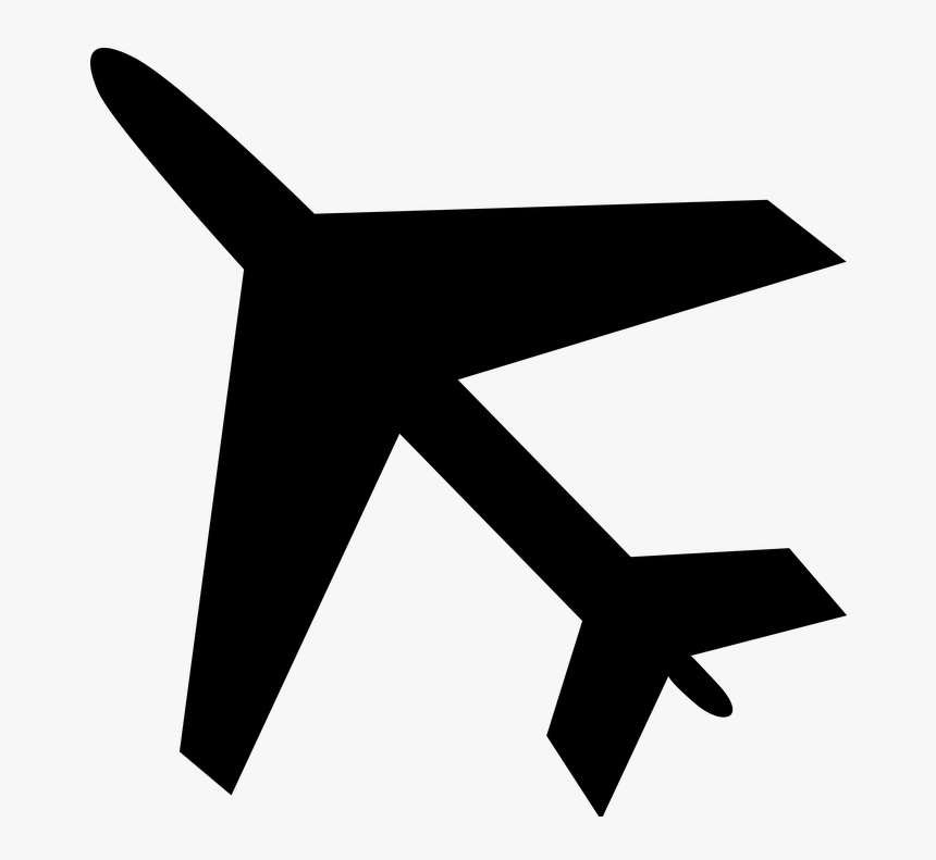 Aircraft Icon Traffic Shield Holiday Travel - Plane Icon Png, Transparent Png