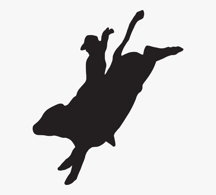 Horse Rearing Silhouette Simple, HD Png Download