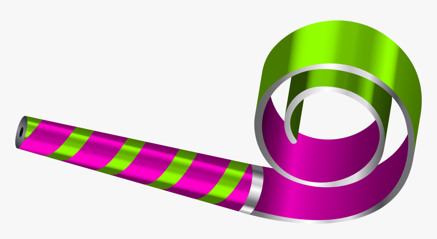 Party Horn Whistle Clip Art - Party Whistle Png, Transparent Png
