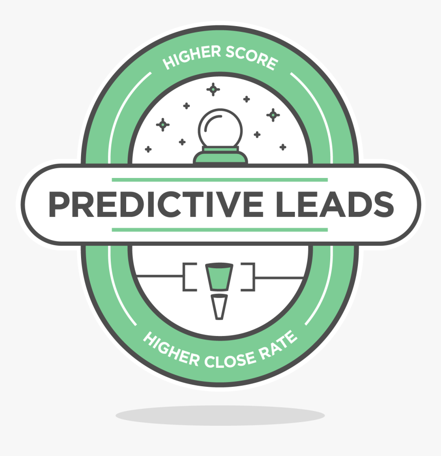 Predictive Leads Badge Icon - Circle, HD Png Download