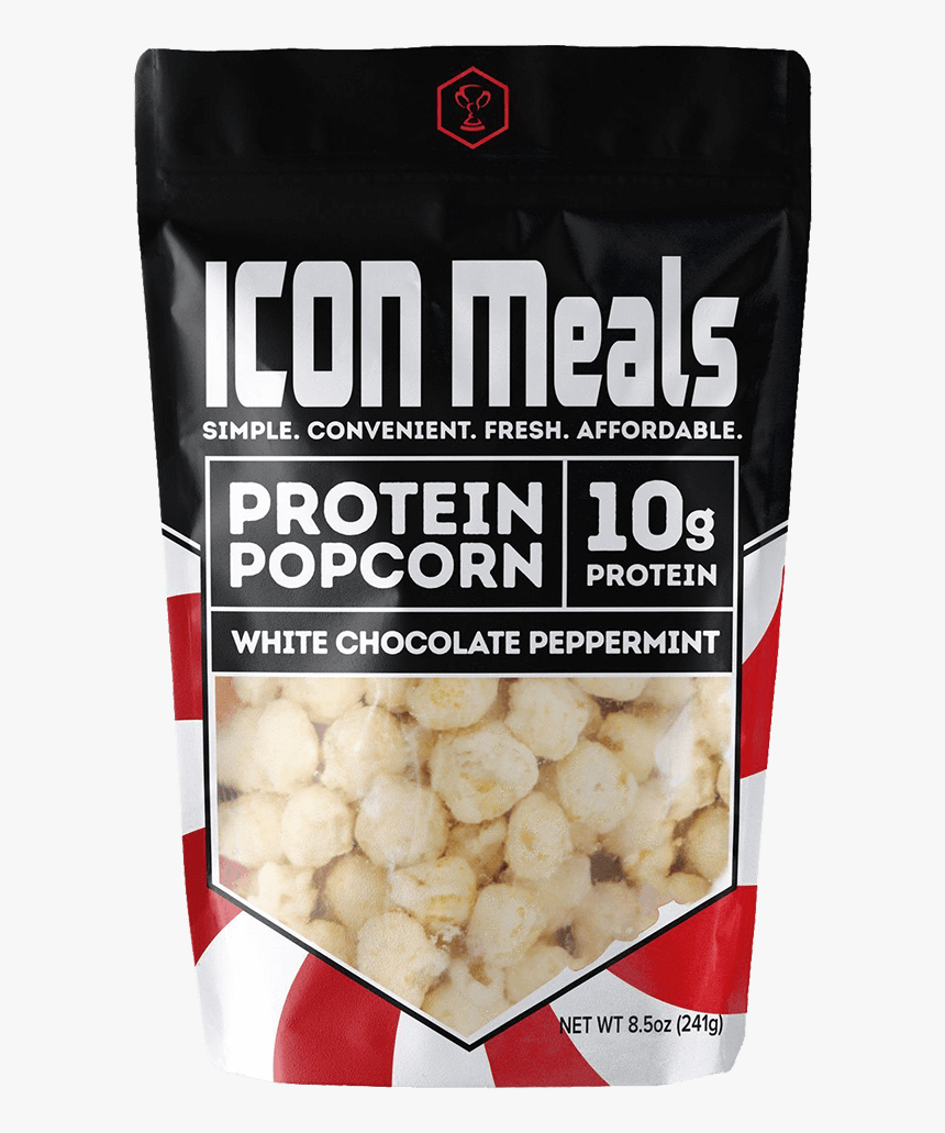 Icon Meals Protein Popcorn Popcorn 240g / White Chocolate - Chickpea, HD Png Download