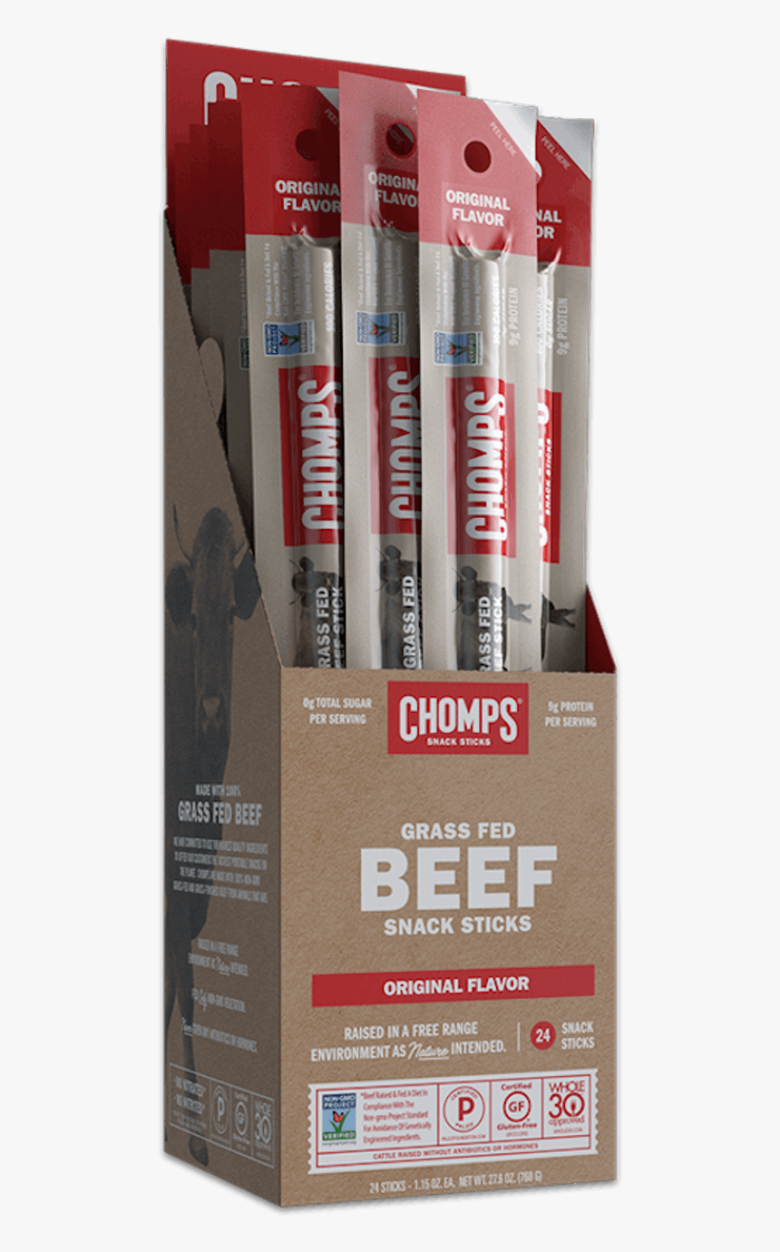 Chomps Beef Sticks Trader Joe S Snack, HD Png Download , Transparent