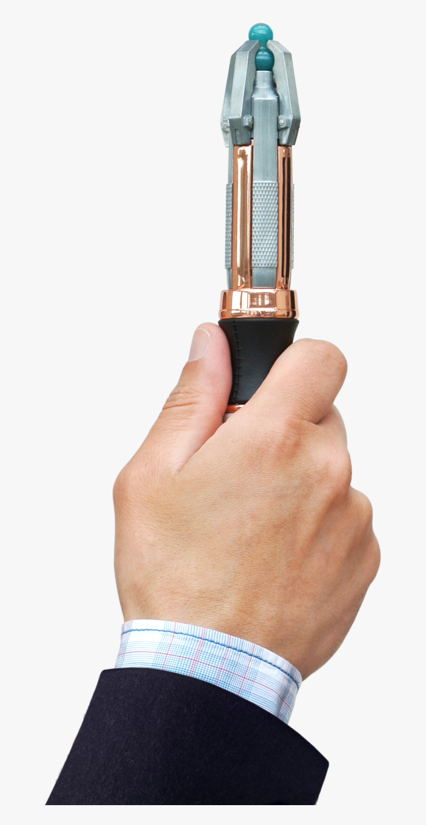 Hand Holding Sonic Screwdriver, HD Png Download