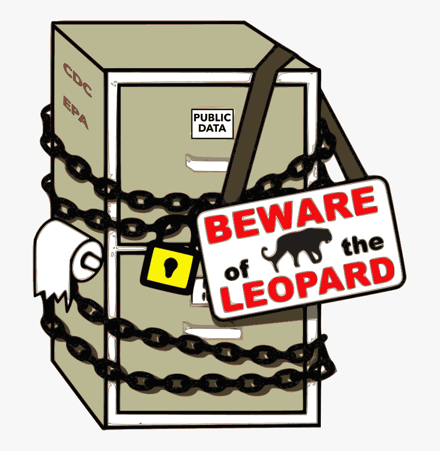 Beware Of Leopard - Hitchhiker's Guide To The Galaxy Beware, HD Png Download