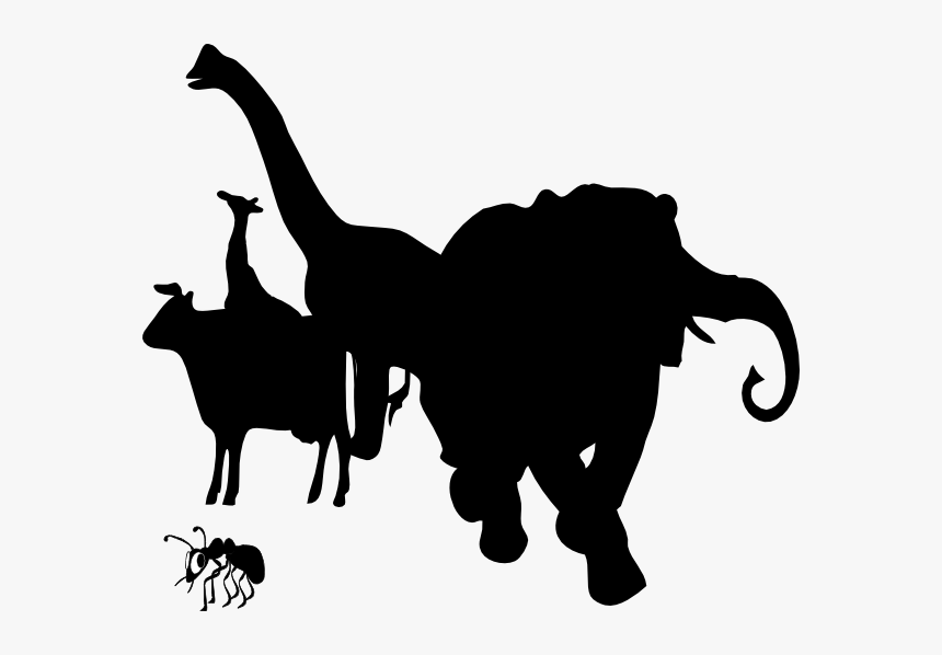 Animals Silhouette Clip Art - Animals Silhouette Png, Transparent Png