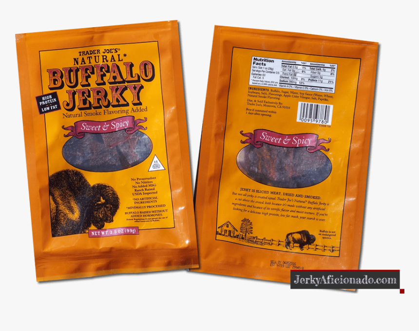 Trader Joe S Buffalo Jerky Sweet & Spicy Trader Joe's Buffalo Jerky